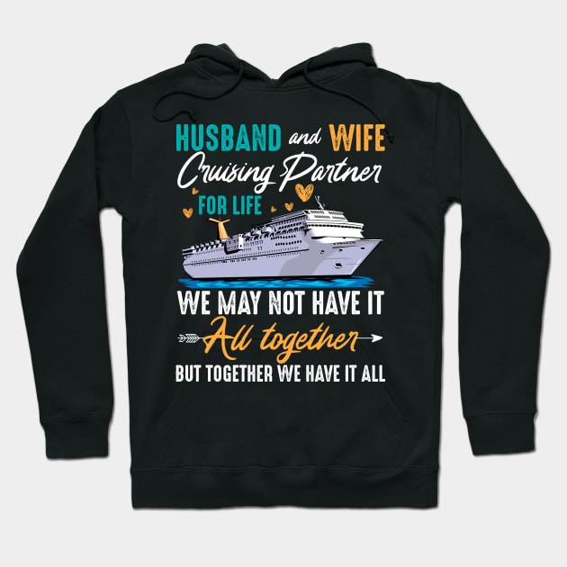 Husband And Wife Cruising Hoodie by Pelman